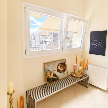公寓 D-suites - Executive Sea View Apartment, Centre 塞萨洛尼基